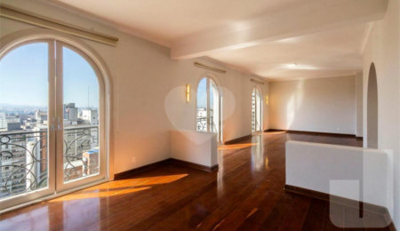 Apartamento à venda ou para alugar com 4 quartos, sendo 2 suítes,  em Higienópolis, São Paulo, SP