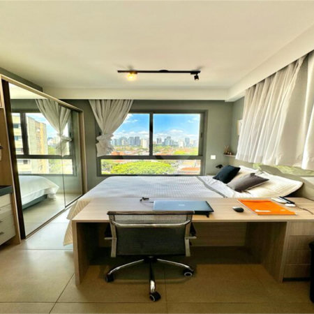 Apartamento para alugar com 1 suíte em Vila Olímpia, São Paulo, SP