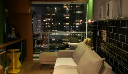 Apartamento à venda com 1 quarto em Cidade Monções, São Paulo, SP