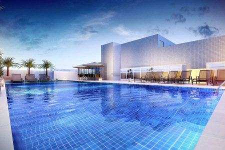 Apartamento com 2 dormitórios para alugar, 70 m² por R$ 5.900,00/mês - Boqueirão - Santos/SP