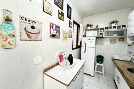 Apartamento com 1 dormitório à venda, 52 m² por R$ 265.000,00 - Jardim Três Marias - Guarujá/SP