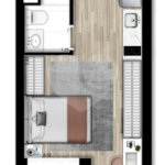 Apartamento à venda com 1 quarto em Perdizes, São Paulo, SP