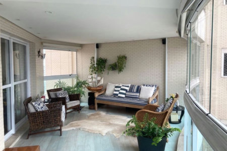 Apartamento com 4 dormitórios à venda, 204 m² por R$ 3.150.000,00 - Boqueirão - Santos/SP