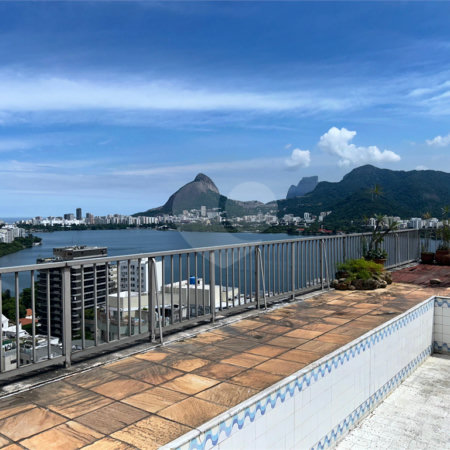 Cobertura à venda com 6 suítes em Lagoa, Rio de Janeiro, RJ