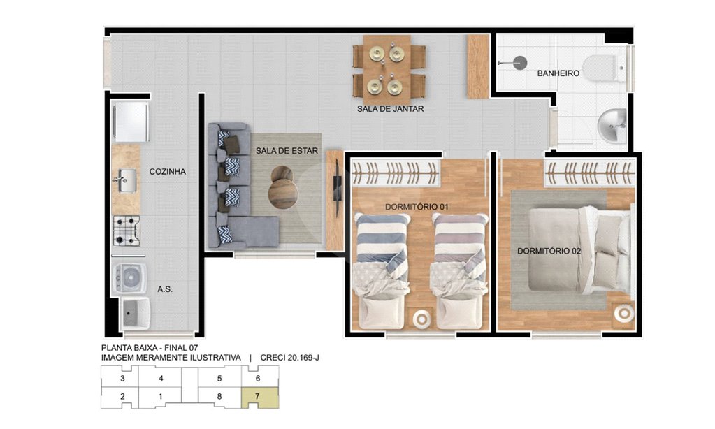 Casa à venda com 2 quartos no condomínio Residencial Caxangá 2, Suzano - SP