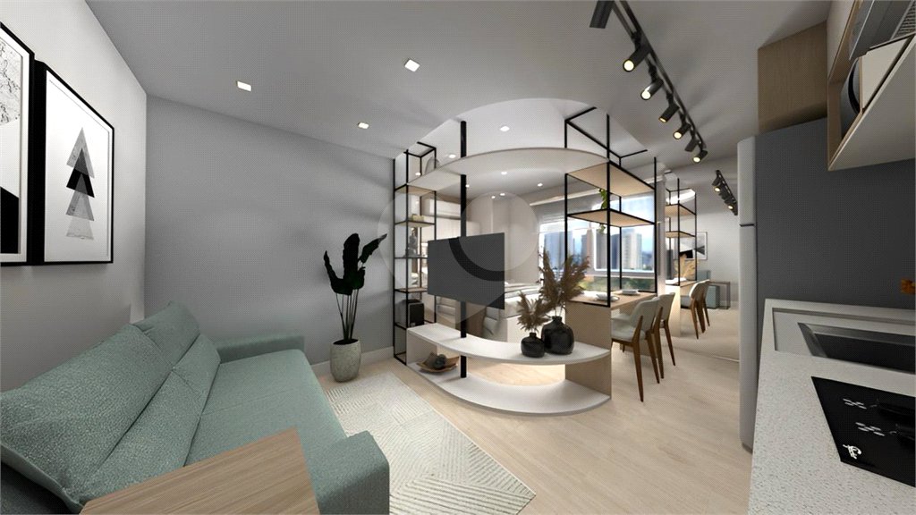 Apartamento à venda com 1 quarto no Centro, Mogi das Cruzes, SP