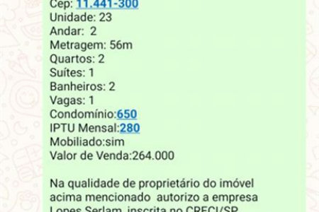 Apartamento Residencial à venda, Balneário Cidade Atlântica, Guarujá - AP1137.