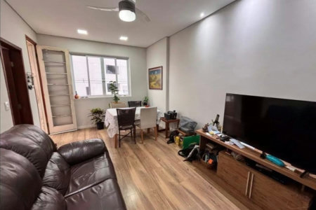 Apartamento com 2 dormitórios à venda, 85 m² por R$ 680.000,00 - Boqueirão - Santos/SP
