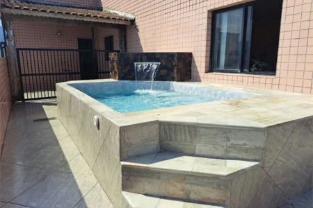 Cobertura à venda, 175 m² por R$ 1.431.000,00 - Vilamar - Praia Grande/SP
