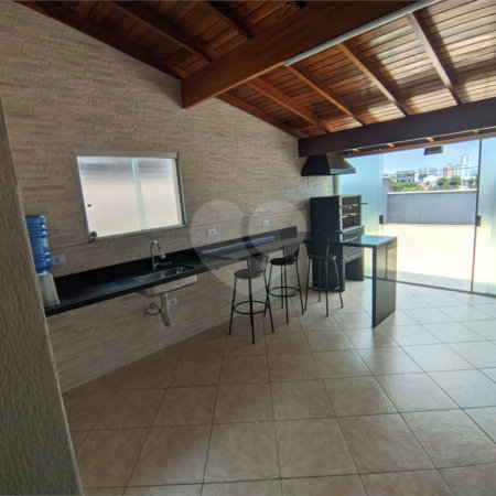 Cobertura à venda com 2 quartos, sendo 1 suíte,  em Vila Scarpelli, Santo André, SP