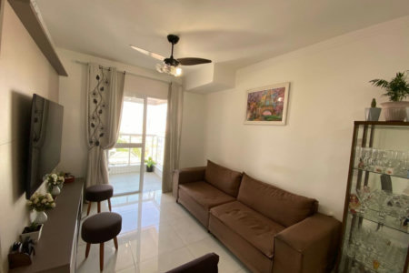 Apartamento à Venda no Embaré – Santos | 74 m² | 2 Dormitórios (1 Suíte) | Varanda Gourmet | Lazer Completo