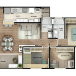 Apartamento à venda com 3 quartos, sendo 1 suíte, em Jardim do Paço, Sorocaba, SP