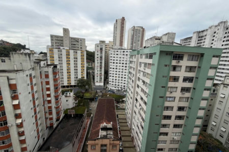 Apartamento 51 m² com 2 dormitórios à venda - José Menino - Santos/SP