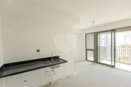 Apartamento à venda com 1 quarto em Brooklin Paulista, São Paulo, SP