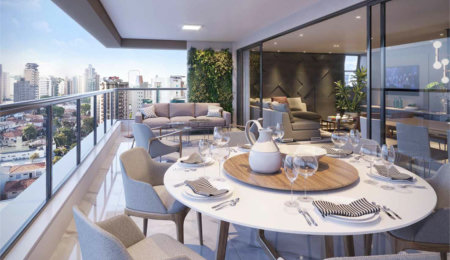 Apartamento à venda com 3 suítes em Brooklin Paulista, São Paulo, SP