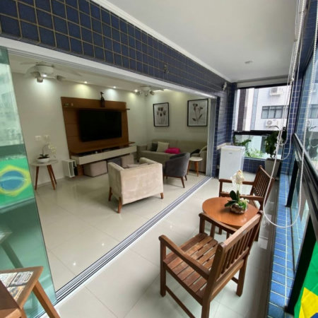 Apartamento com 3 dormitórios à venda, 158 m² por R$ 1.290.000,00 - Ponta da Praia - Santos/SP