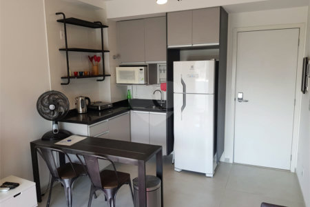 Apartamento à venda com 1 quarto em Brooklin, São Paulo, SP