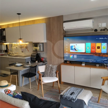 Apartamento à venda com 1 quarto em Brooklin Paulista, São Paulo, SP