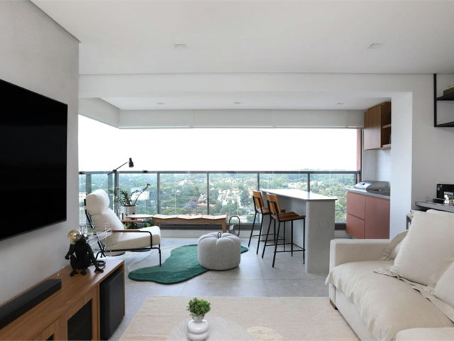 Apartamento à venda com 1 suíte em Santo Amaro, São Paulo, SP