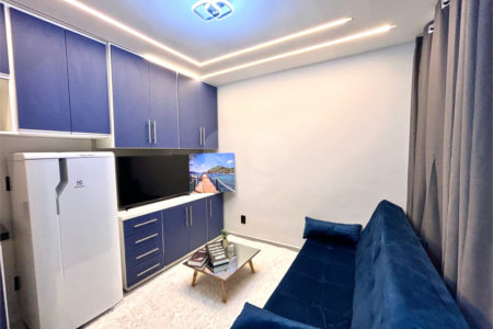 Lindos Flats Mobiliados com Área de Lazer na Vila do Peró