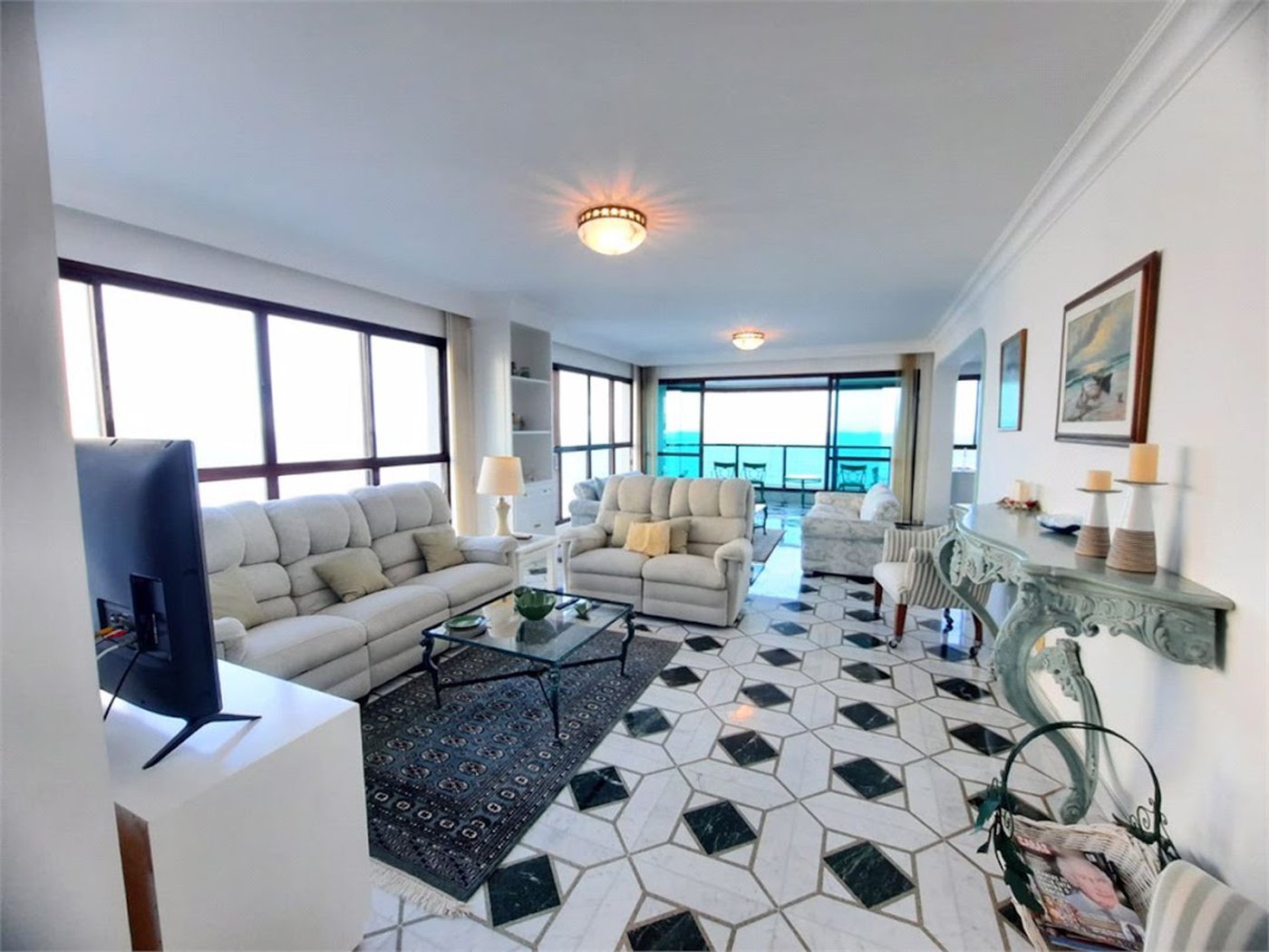 Apartamento com 3 dormitórios à venda, 179 m² por R$ 3.800.000,00 - Pitangueiras - Guarujá/SP
