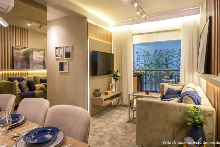 Apartamento à venda com 2 quartos, sendo 1 suíte,  em Vila Andrade, São Paulo, SP