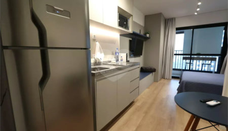 Studio à venda ou para alugar com 1 quarto no Centro, São Paulo, SP