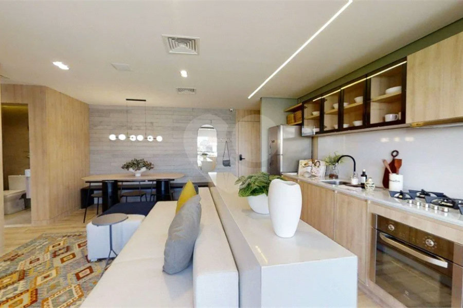 Apartamento novo com 02 Dormitórios e uma Suíte.