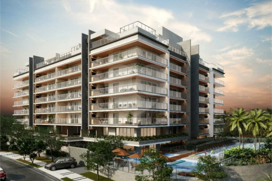 Apartamento à venda com 3 quartos, sendo 1 suíte, em Riviera de São Lourenço, Bertioga, SP