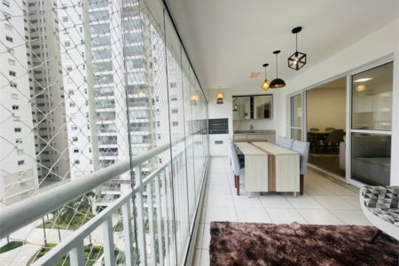LOCAÇÃO DOMO LIFE C/ 155 m² - 3 DORMITÓRIOS | 3 VAGAS | CONDOMÍNIO CLUBE PRONTO PARA MORAR!