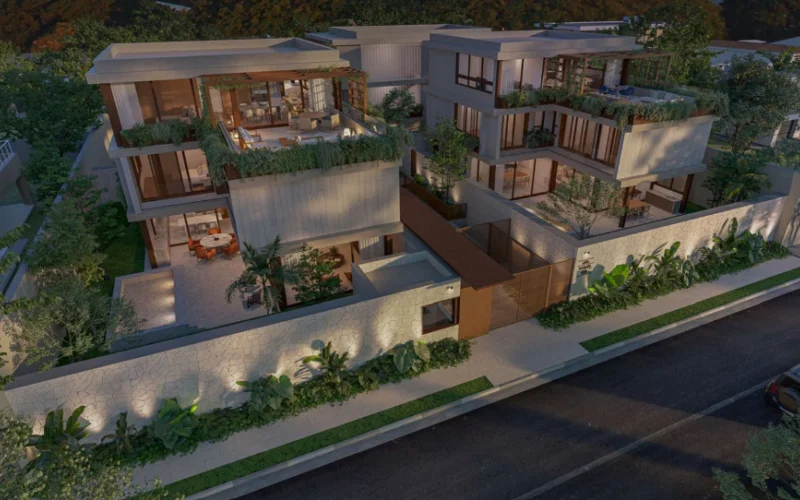 Condomínio de Casas de 844 a 950 m²