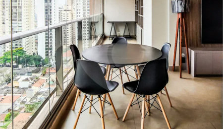 Apartamento à venda ou para alugar com 2 quartos, sendo 1 suíte,  em Brooklin Paulista, São Paulo, SP