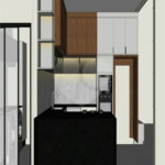 Casa Térrea Evidências - Indaiatuba/SP - Quadra D Lote 15 - Área Total 308,35 m² - Área Construída 201,81 m² - TÉRREA - 03 suítes sendo a master com closet; Escritório; Lavabo; Cozinha com cooktop, forno, micro-ondas e coifa; Móveis planejados na hall de entrada, sala, escritório, cozinha, gourme