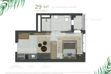Apartamento à venda com 1 quarto em Sumarezinho, São Paulo, SP