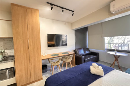 Apartamento para alugar com 1 quarto em Cerqueira César, São Paulo, SP