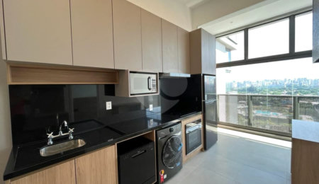 Apartamento à venda com 1 quarto em Moema, São Paulo, SP