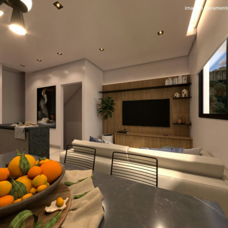 Casa com 2 dormitórios à venda, 90 m² por R$ 460.000,00 - Vila Matias - Santos/SP