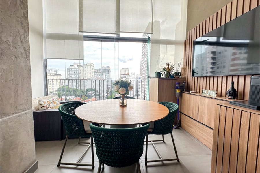 Apartamento à venda com 1 quarto em Cerqueira Cesar, São Paulo, SP