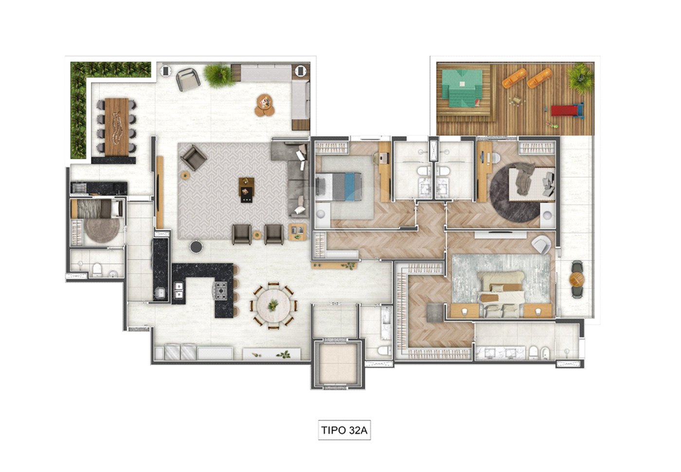 Apartamento à venda com 3 suítes em Cidade Jardim, São Paulo, SP