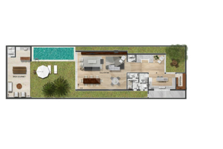 Casa à venda com 4 suítes em Jardim Leonor, São Paulo, SP