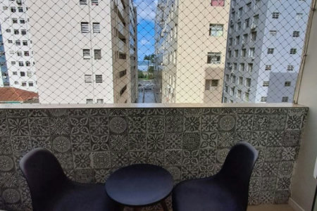 Studio à venda, 39 m² por R$ 345.000,00 - José Menino - Santos/SP