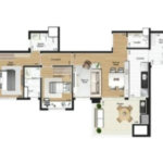 Apartamento à venda com 3 quartos, sendo 2 suítes,  em Vila Andrade, São Paulo, SP