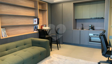 Apartamento à venda ou para alugar com 1 quarto em Vila Olímpia, São Paulo, SP