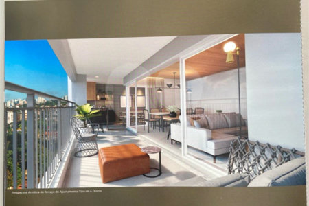 Apartamento à venda com 4 quartos, sendo 3 suítes, em Vila Anastácio, São Paulo, SP