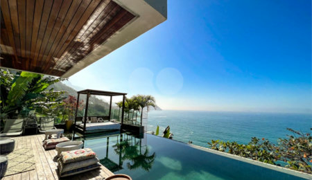 Casa à venda ou para alugar com 5 suítes em Joá, Rio de Janeiro, RJ