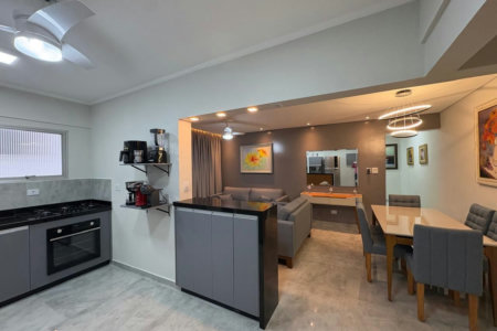 Apartamento com 2 dormitórios à venda, 96 m² por R$ 1.065.000,00 - Aparecida - Santos/SP