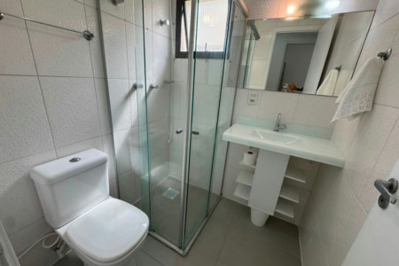 Apartamento com 3 dormitórios para alugar, 80 m² por R$ 4.000,02/mês - Balneário Cidade Atlântica - Guarujá/SP