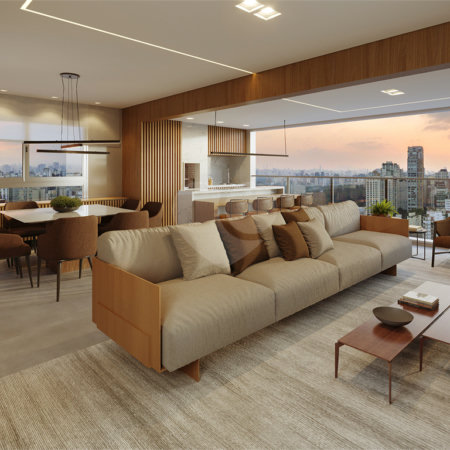 Apartamento à venda com 3 suítes em Brooklin Paulista, São Paulo, SP