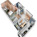 Apartamento à venda com 1 suíte em Jardim Maria do Carmo, Sorocaba, SP