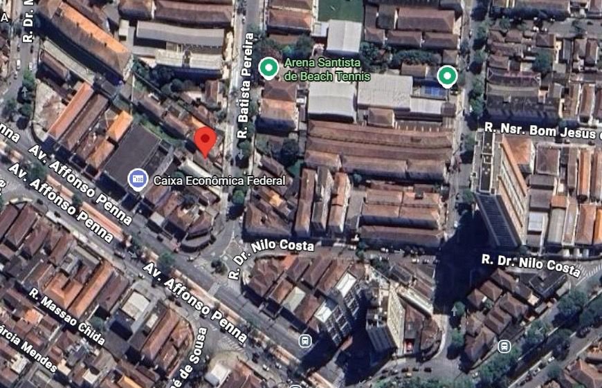 Terreno à venda, 692 m² por R$ 1.700.000,00 - Macuco - Santos/SP